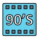 90 S Reels Vintage Icon