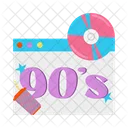 Retro 90 S Vintage Icône