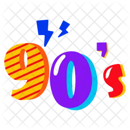 90s Digits  Icon