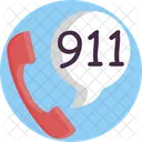 911 Anruf Telefon Symbol