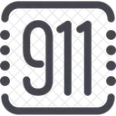 911 Number  Icon