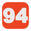 94 Number  Icon