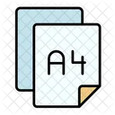 A 4 Print Registration Mark Icon