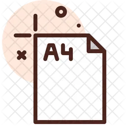 A 3 Size Print  Icon