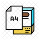 A 4 Format Icon