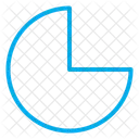 Diagramme Circulaire Segment De Secteur Tranche De Secteur Icône