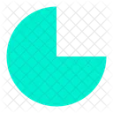 Diagramme Circulaire Segment De Secteur Tranche De Secteur Icône