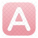 A Alphabet  Icon
