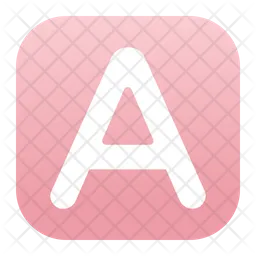 A Alphabet  Icon