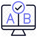 A-B  Icon