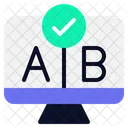A-B  Icon