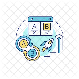 A B test  Icon