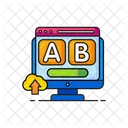 A-B Testing  Icon