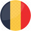 A Bandeira Nacional Da Belgica Bandeira Da Belgica Belgica Ícone