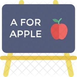 A for Apple  Icon