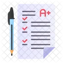 Exam Approved Grade Icon