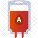 A Group Blood Blood Bag Blood Donation Icon