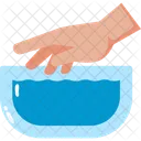 Preparing Hand Water Icon