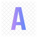 A Alphabet Letter Icon