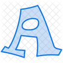 A Alphabet Letter Icon