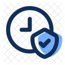 Largo Plazo Tiempo Seguro Icono