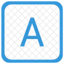 A letter  Icon