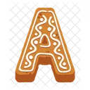 A Letter Cookies Cookies Biscuit Icon