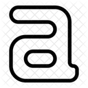 A letter  Icon