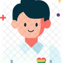 Shirt Heart Flag Icon