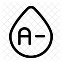 A minus blood  Icon