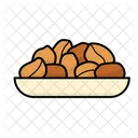 A Plate Of Nut  Icon