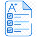 A plus grade  Icon