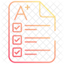 A plus grade  Icon