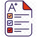 A plus grade  Icon