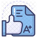 A Plus Grade  Icon