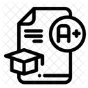 A Plus Result  Icon