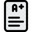 A Plus Result  Icon