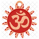 Om Mantra Divin Icône