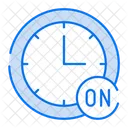 A Tiempo Entrega Envio Icono