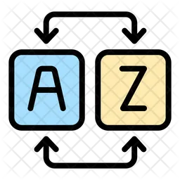 A To Z  Icon