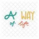 Sticker Positivity Motivation Icon
