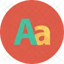 Aa Alphabet Kreativ Symbol