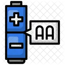 AA 배터리  아이콘