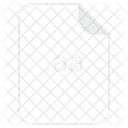 Aa  Icon