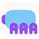 AAA-Batterie  Symbol