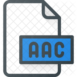 Aac Icon - Download in Colored Outline Style