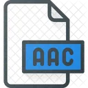 Aac File Audio Icon
