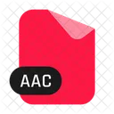 Aac 高度なオーディオコーディング、フォーマット、ドキュメント アイコン