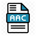 Aac File Document Icon