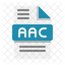 Aac Datei Dokument Symbol